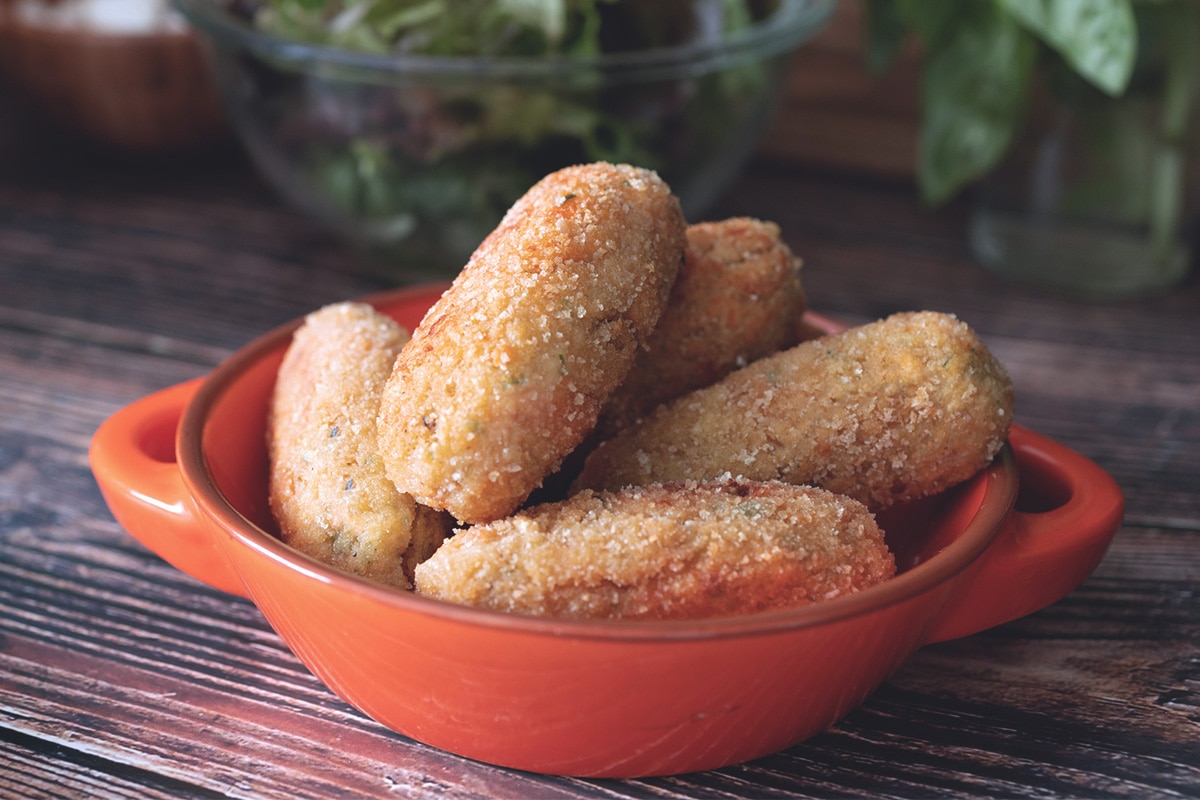 Croquetas de puerro