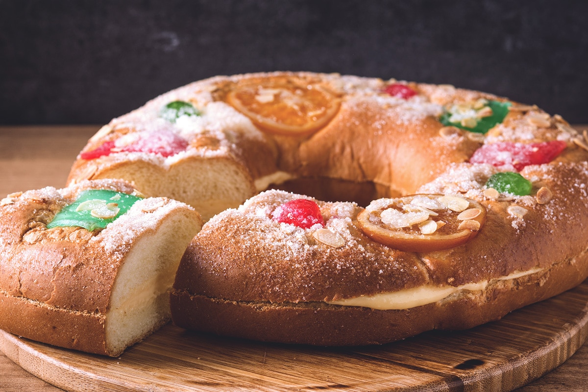 Roscón de Reyes sin gluten