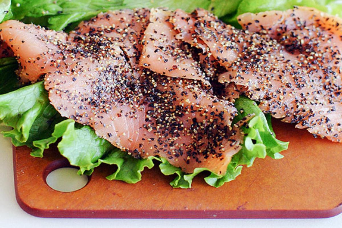 Pastrami de salmón