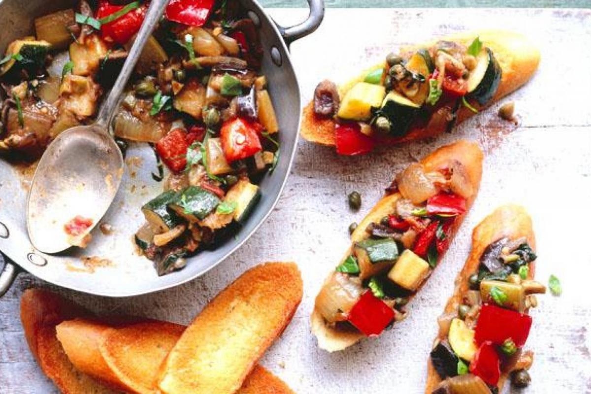 Caponata de berenjenas