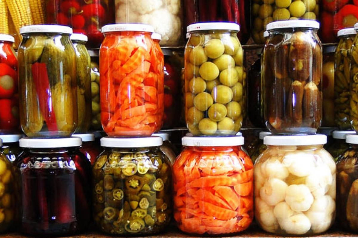 Verduras en vinagre
