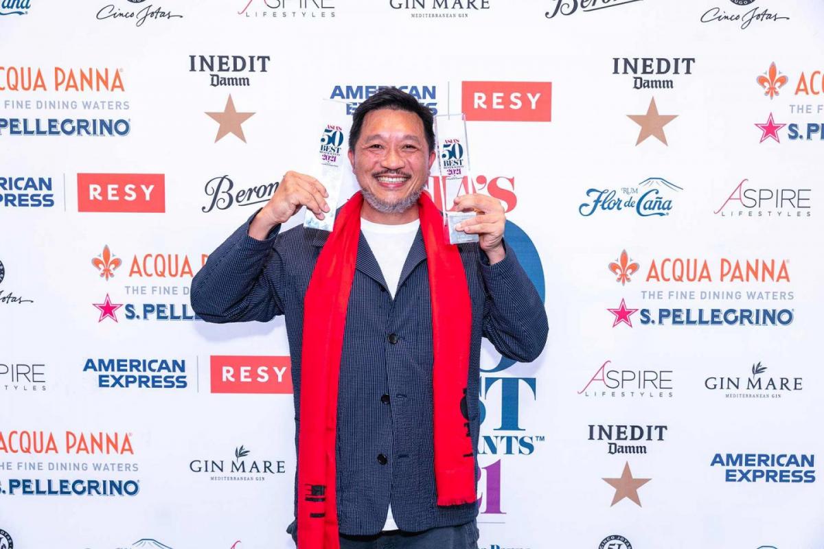 ganador Asia's 50 Best Restaurants 2021