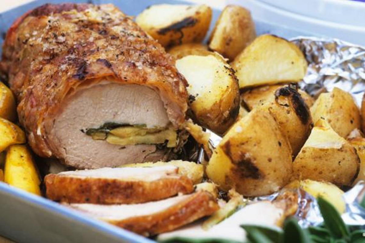 Solomillo de cerdo al horno