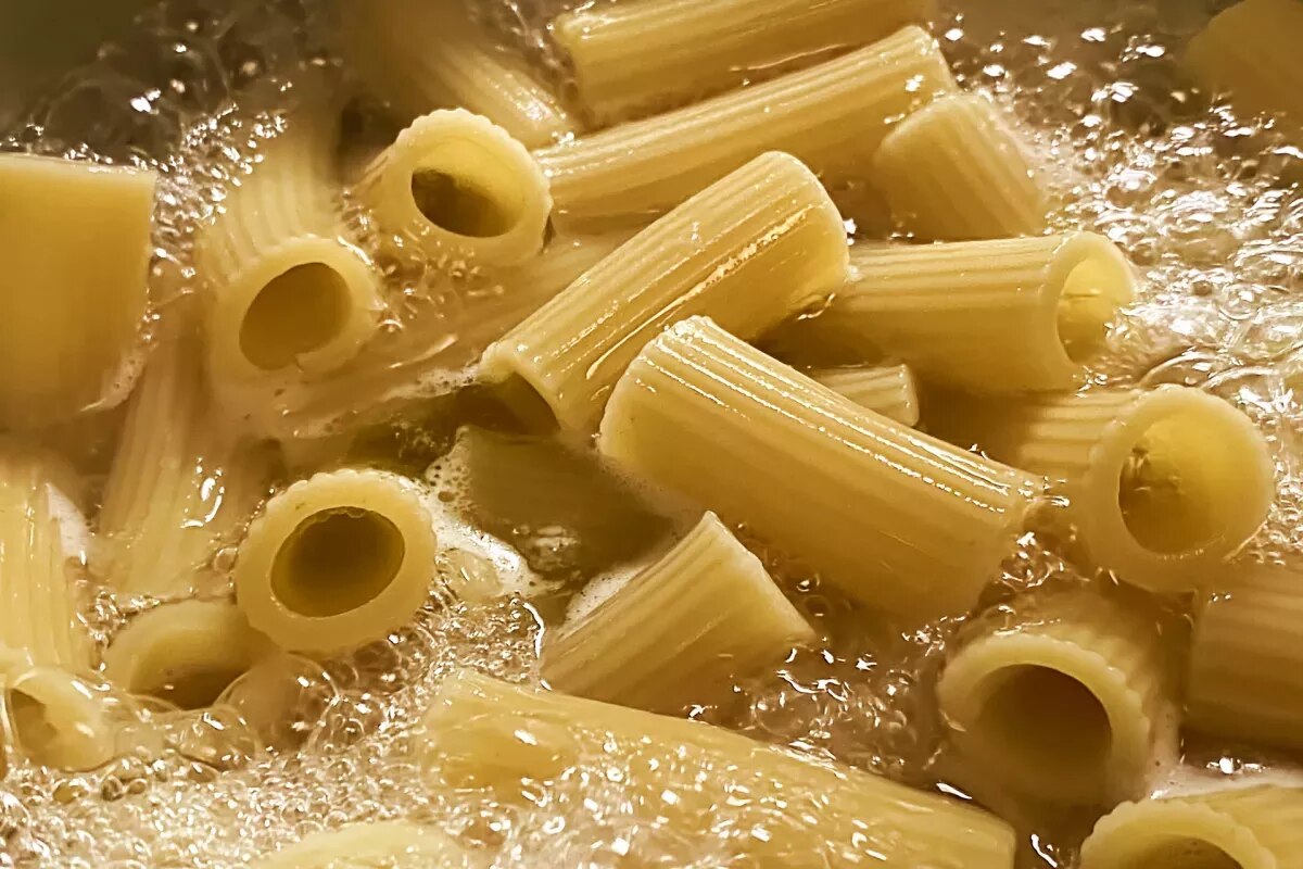Cocción pasiva pasta