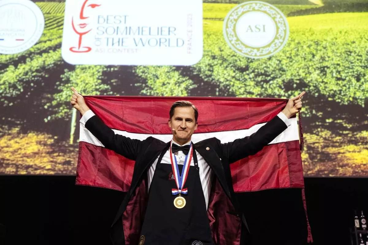 Raimonds Tomsons Mejor Sumiller del Mundo 2023