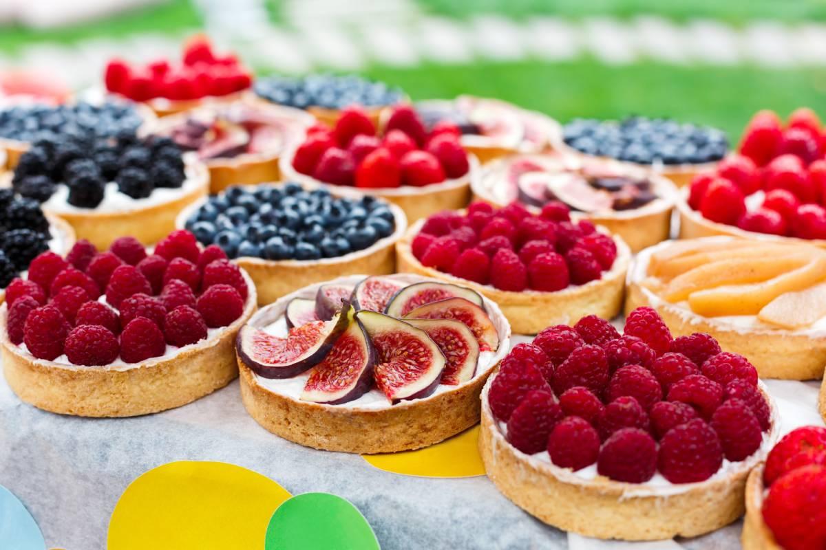 Tartas de frutas