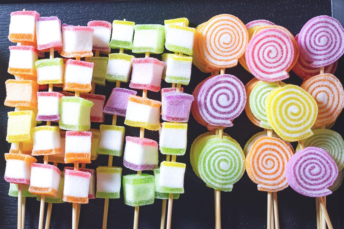 Brochetas de chuches