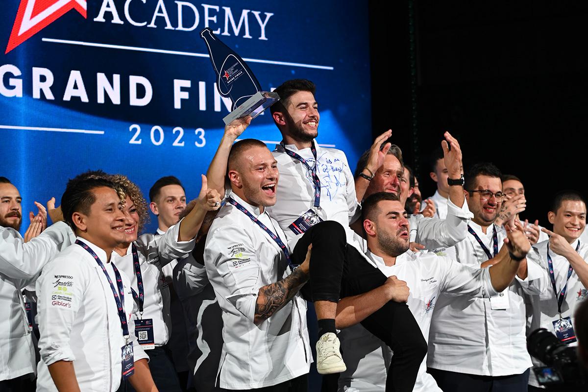 Nelson Freista vendecor de S.Pellegrino Young Chef Academy 22-2023