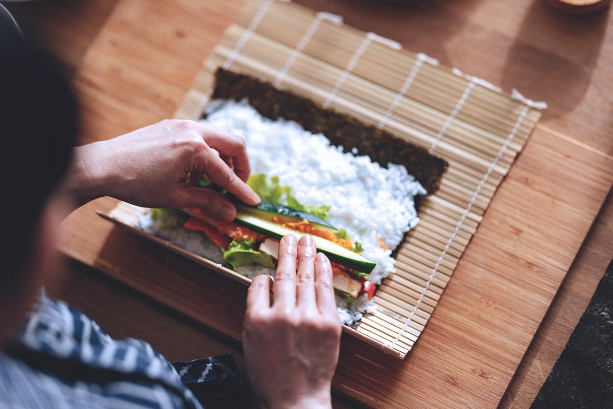 Sushi casero