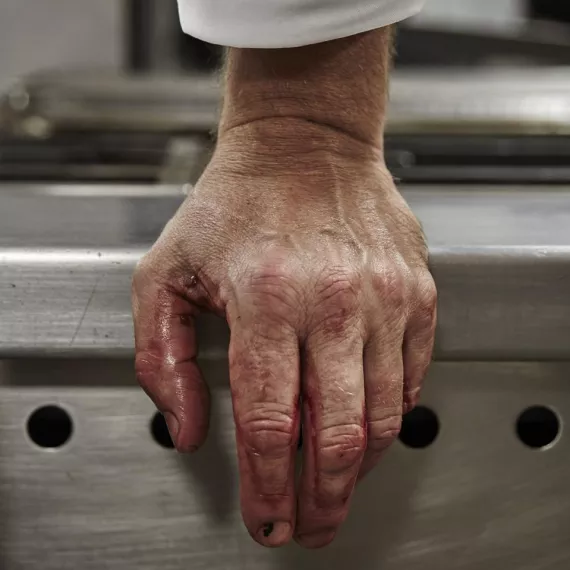 Imagen de Chefs' Hands cortesía de Joakim Blockstrom