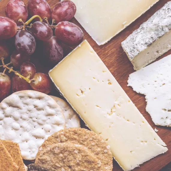 Uva y queso