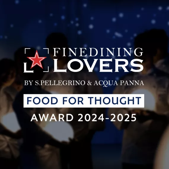 Fine Dining Lovers Food for Thought Award voting 2024-25