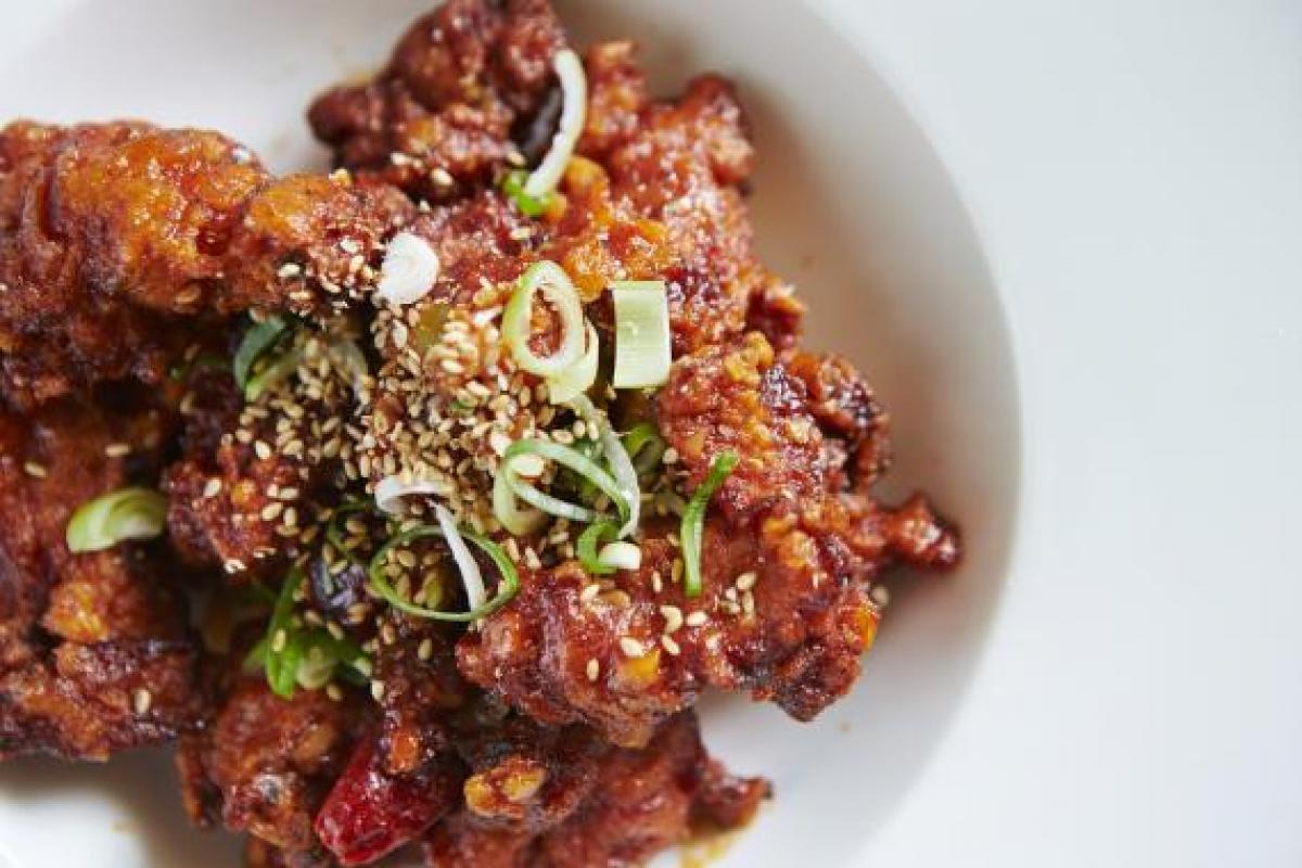 Pollo frito receta coreana