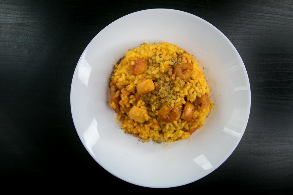 Arroz a banda al estilo alicantino