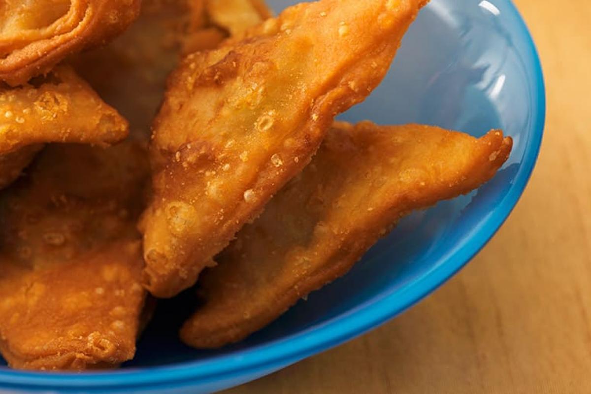 Samosas: receta de empanadas de verduras fritas