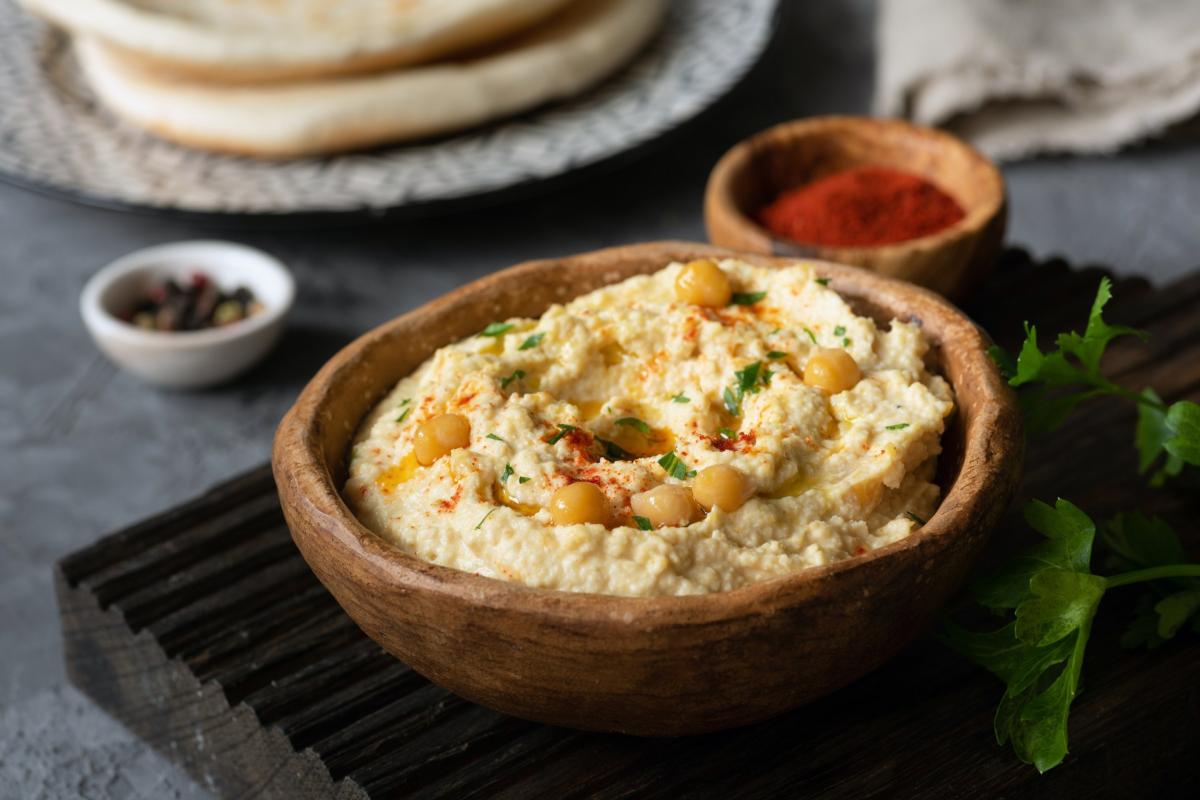Hummus de garbanzos