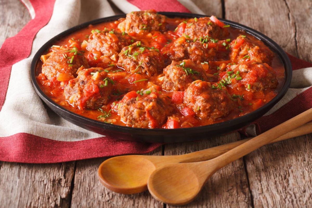 Albóndigas en salsa
