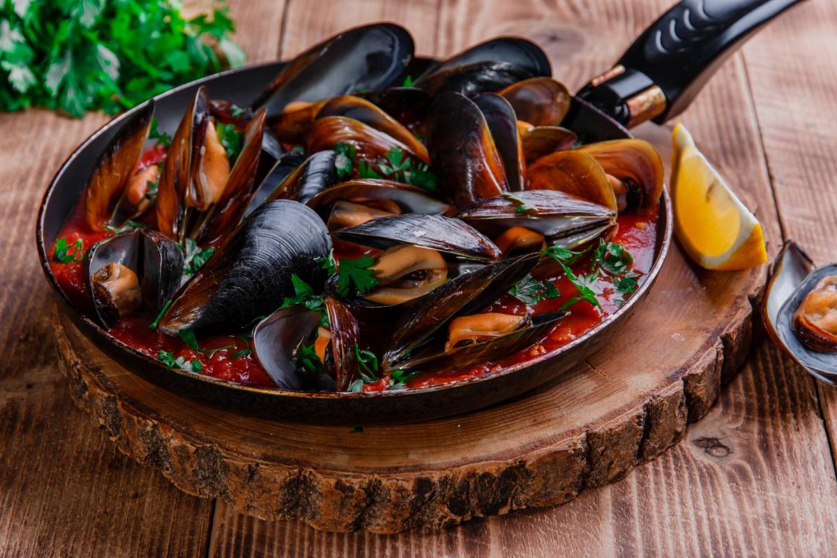 Mejillones a la marinera