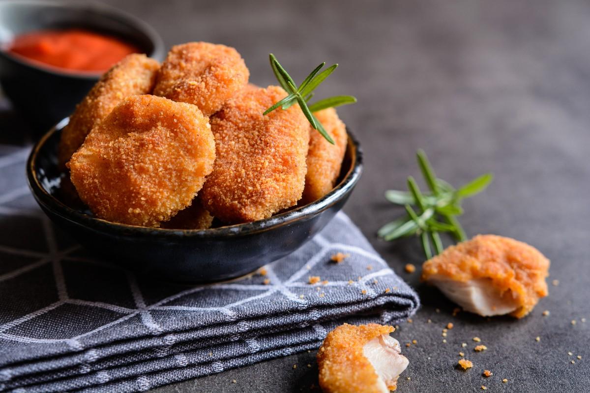 Nuggets de pollo caseros