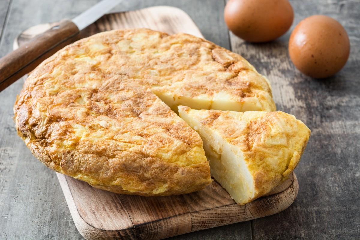 Tortilla de bacalao