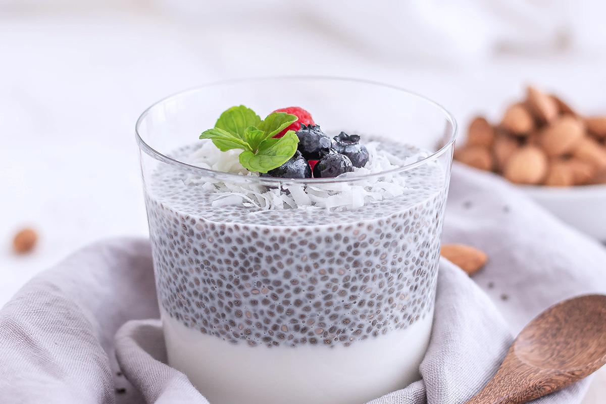Pudin de chía (Chia Pudding)