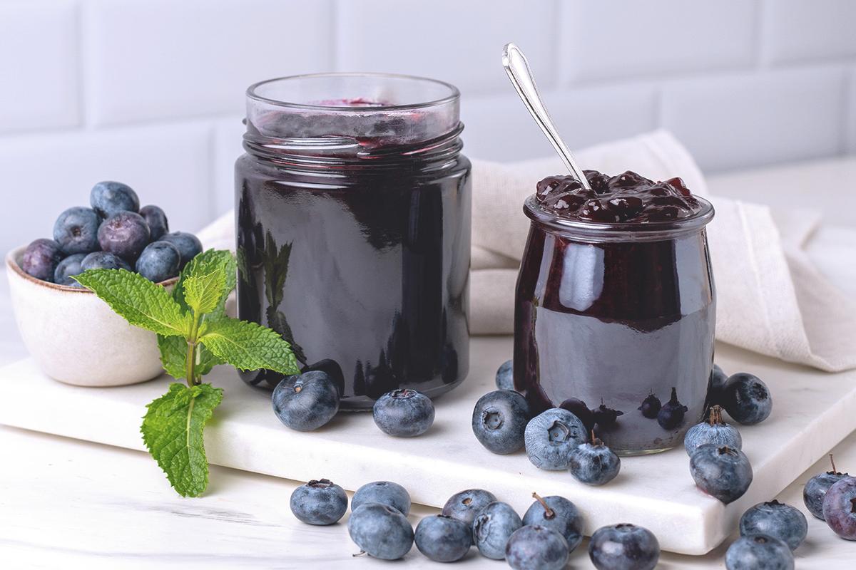 Marmelada de arándanos casera