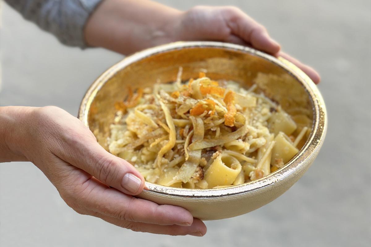 Pasta con patatas