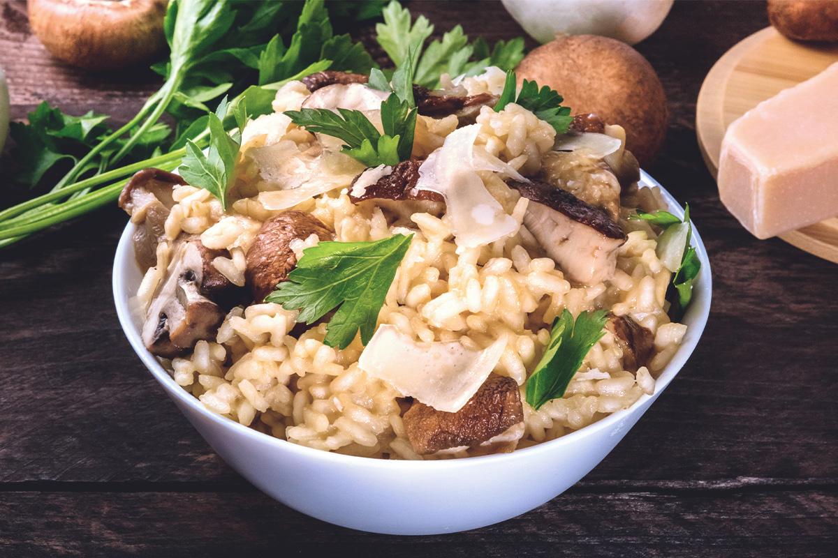 Risotto de setas