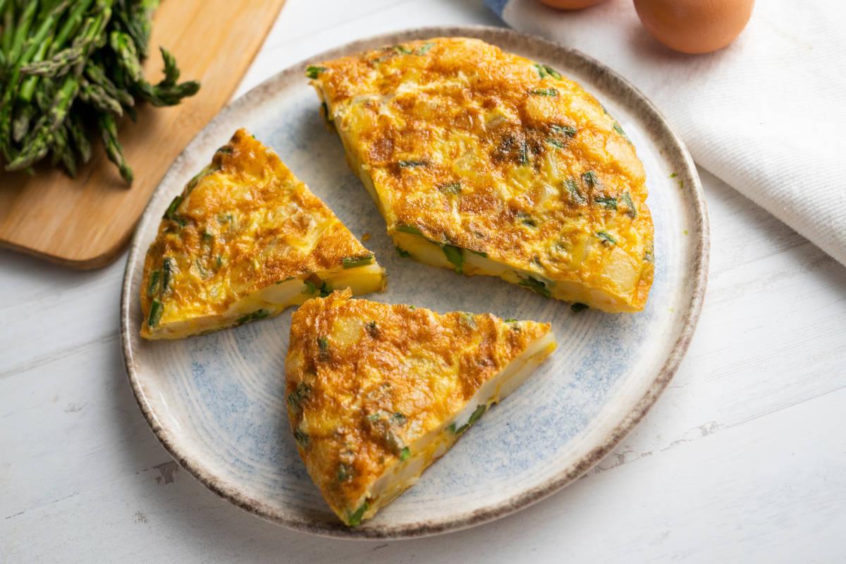 Tortilla de espárragos - Fine Dining Lovers
