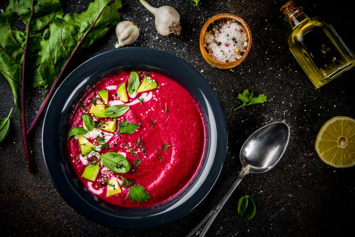 Gazpacho de remolacha - Fine Dining Lovers