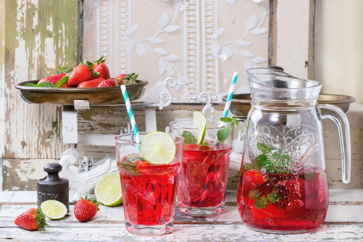 Limonada de fresa - Fine Dining Lovers