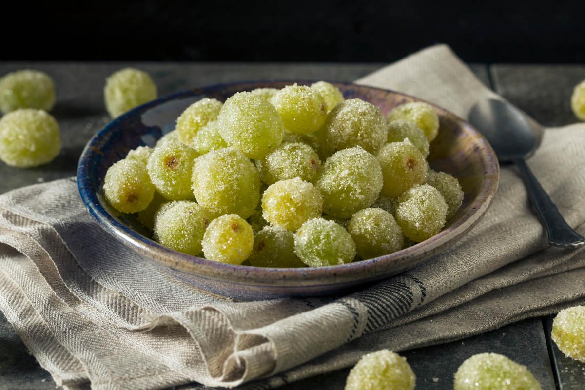 Uvas congeladas - Fine Dining Lovers
